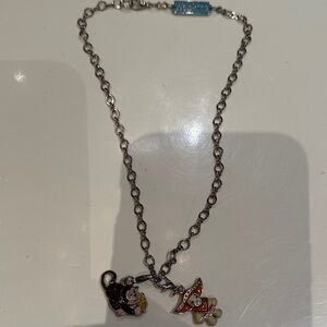 Charming Kids Monkey and Cowboy Necklace